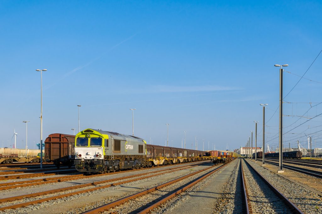 Class66 - Zeebrugge Voorhaven West - Treinbestuurder - Locomotief